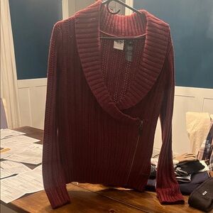 Women's Burgundy Sweater